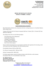 SEDA Business Skills Training