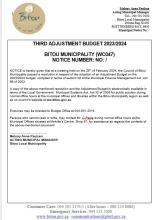 Final Notice - Approval of Adjustments Budget 23-24- English