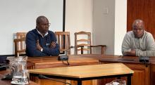 Minister of Mobility Isaac Sileku Visits Bitou for Public Transport Discussions